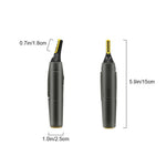 Precision Trimmer | Titanium Coated Stainless Steel Blade with LED Light | Ultra Lightweight