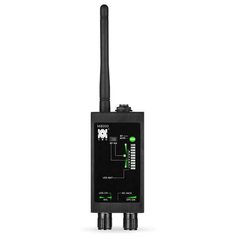 Discreet Surveillance Camera and RF Signal Bug Detector