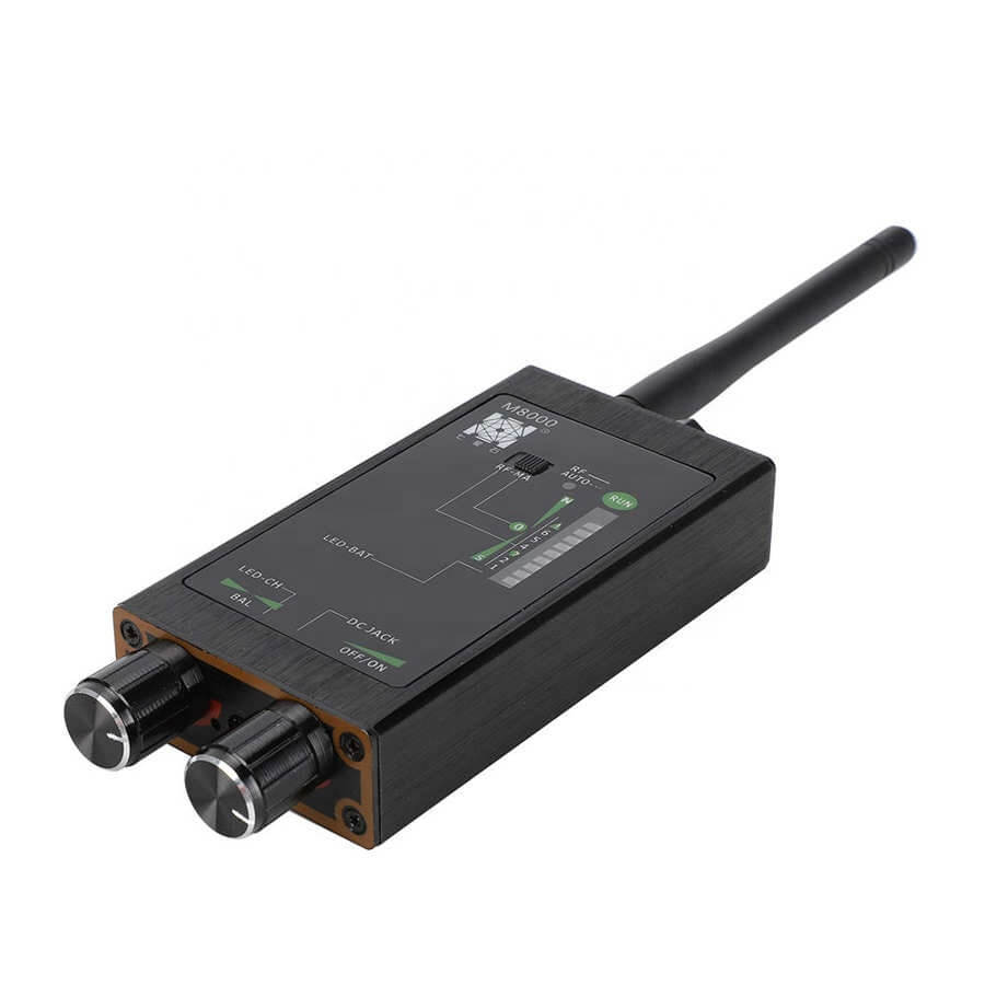 Discreet Surveillance Camera and RF Signal Bug Detector