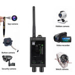 Discreet Surveillance Camera and RF Signal Bug Detector