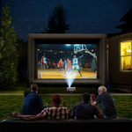 Portable Mini HD LED Projector for Home Theater and Outdoor Use - 3000 Lumens