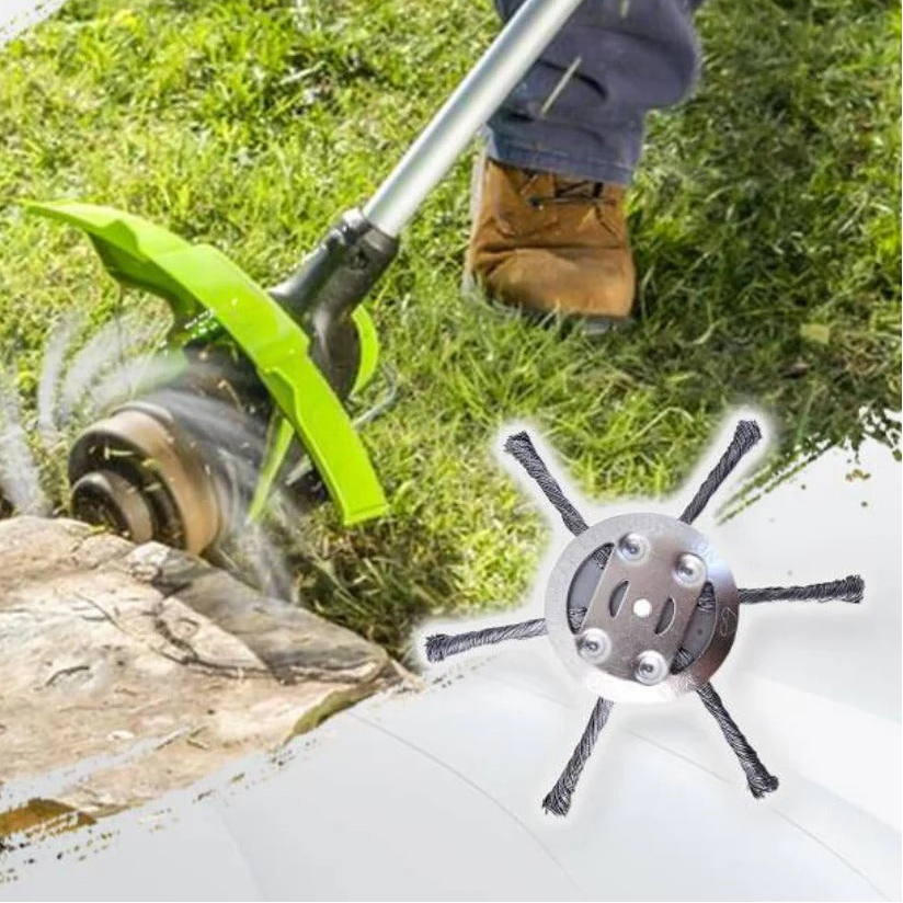 Lawn Trimmer | Easy Lawn Edge Maintenance | Rotating Wire Head