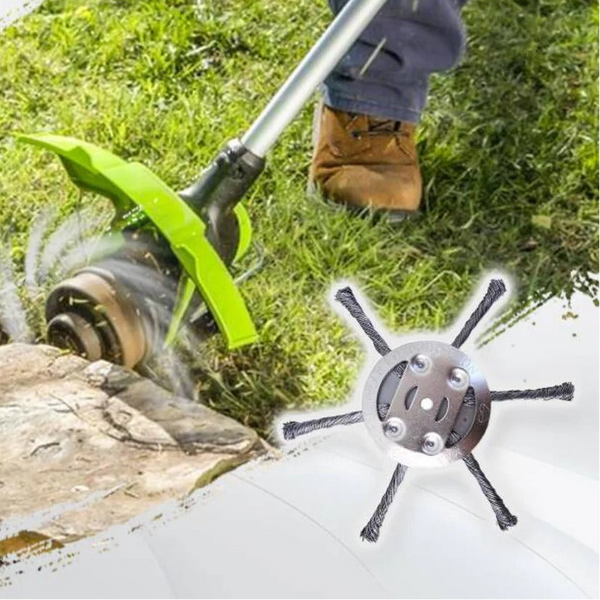 Lawn Trimmer | Easy Lawn Edge Maintenance | Rotating Wire Head