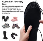 Warm Insoles UK – Top Thermal Shoe Inserts for Boots, Work Shoes, and Everyday Winter Comfort