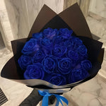 Decorative Gift Box with Artificial Glitter Roses