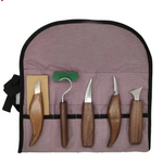 8-Piece Wood Carving Set: Hand Chisel Knife Set with Needle Files - Wood Spoon Carving Set for Beginners