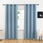 Modern 100% Blackout Curtains with Coated Lining for Bedroom & Living Room