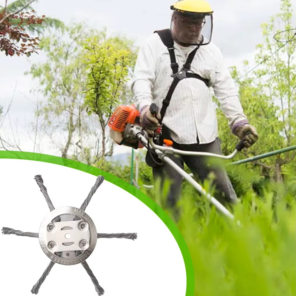 Versatile Weed Brush Head – Strong and Long-lasting for Garden Maintenance
