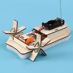 DIY Wooden Electric Toy Boat Kit – Create Your Own Educational Model
