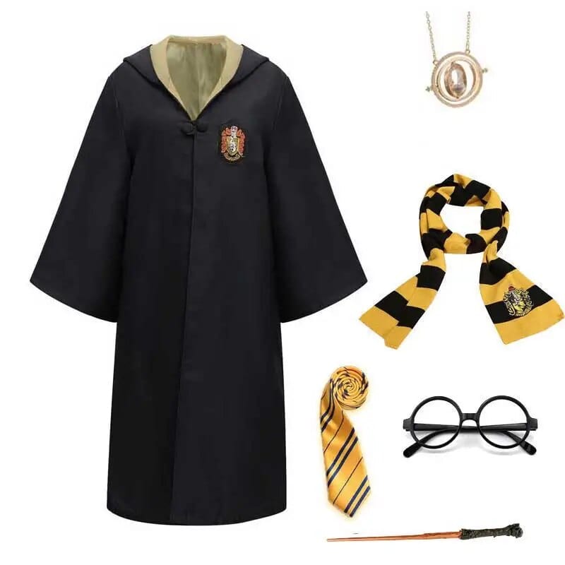 Enchanted Wizard Costume Set with Accessories