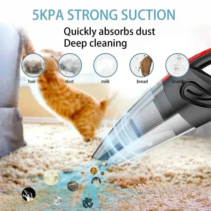Powerful Handheld Vacuum Cleaner