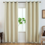 Modern 100% Blackout Curtains with Coated Lining for Bedroom & Living Room