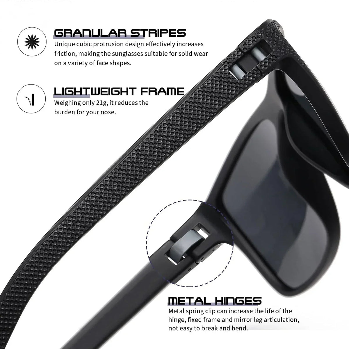 Polarized Sunglasses 3-Pack – Stylish and Protective