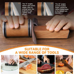 Professional Knife Sharpener with Rolling Mechanism and Diamond Coating