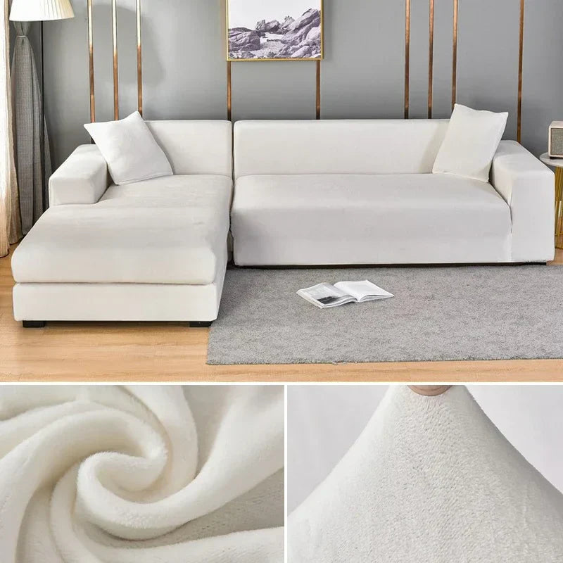 Premium Stretch Velvet Sofa Covers for Optimal Protection and Fit