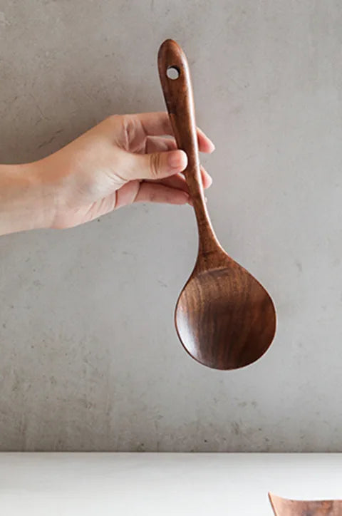 Natural Teak Wood Kitchen Set