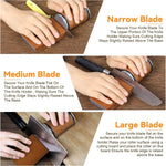Professional Knife Sharpener with Rolling Mechanism and Diamond Coating