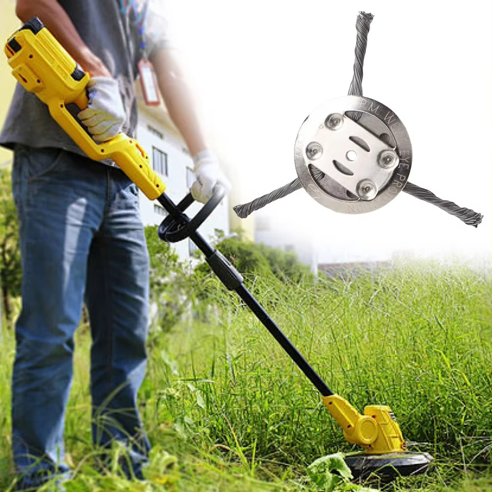 Versatile Weed Brush Head – Strong and Long-lasting for Garden Maintenance