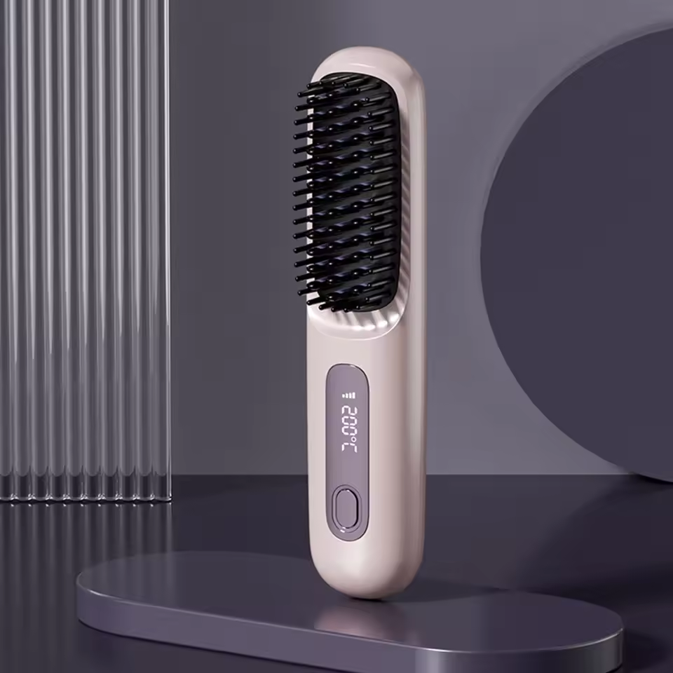 Portable Hair Styling Brush | Achieve Smooth and Healthy Hair Anytime, Anywhere