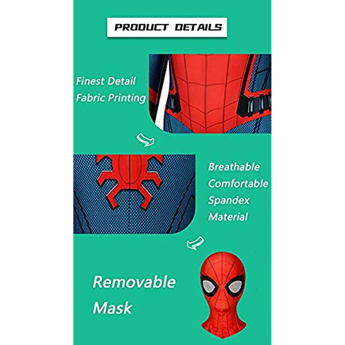 Superhero Costume - Kids' Spider Costume