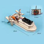 DIY Wooden Electric Toy Boat Kit – Create Your Own Educational Model