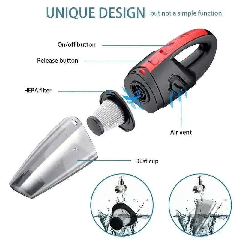 Powerful Handheld Vacuum Cleaner