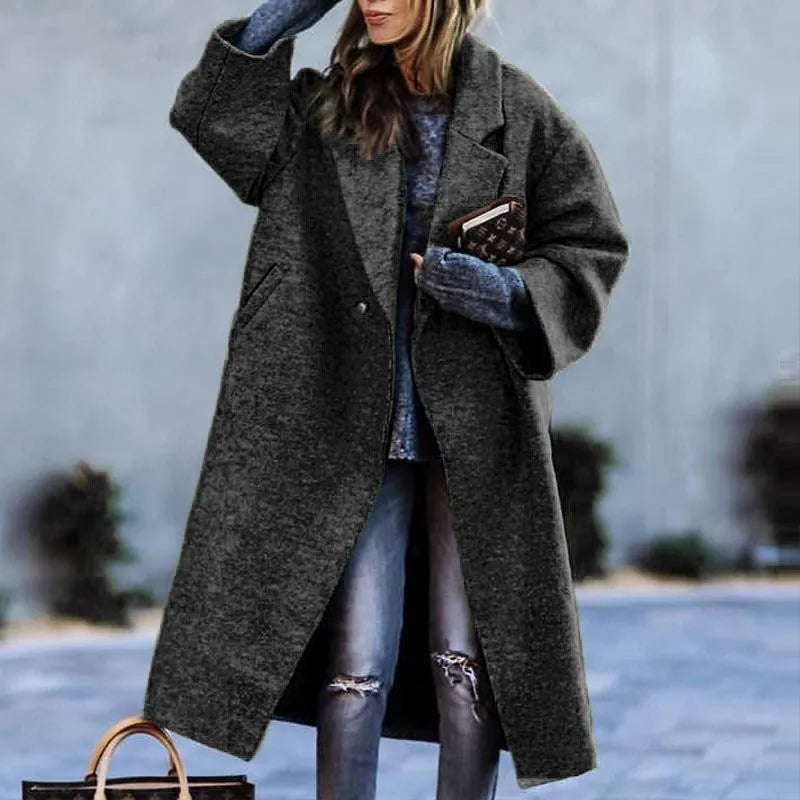 Chic Oversized Coat – Fashionable and Cozy for Every Event