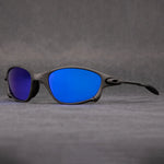 Sporty Polarized Sunglasses – Metal Frame with Red Lenses