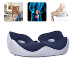 Adjustable Memory Foam Seat Cushion for Coccyx Relief | Tailbone Pain Support and Posture Aid for Office Chairs