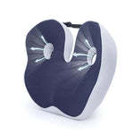 Adjustable Memory Foam Seat Cushion for Coccyx Relief | Tailbone Pain Support and Posture Aid for Office Chairs