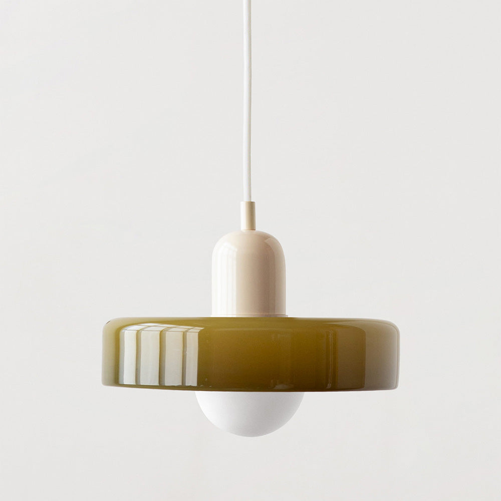 Artistic Bauhaus Pendant Light – Warm Light Hanging Lamp