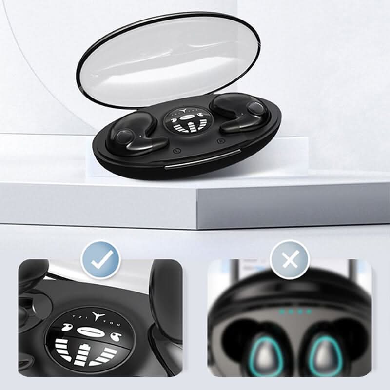 Invisible Wireless Earbuds for Comfortable Sleep