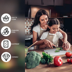 Stainless Steel Cutting Board for Professionals & Home Chefs