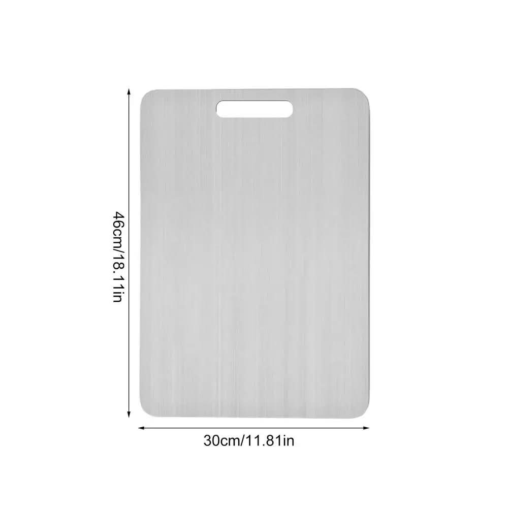 Stainless Steel Cutting Board for Professionals & Home Chefs