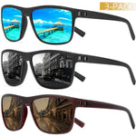 Polarized Sunglasses 3-Pack – Stylish and Protective