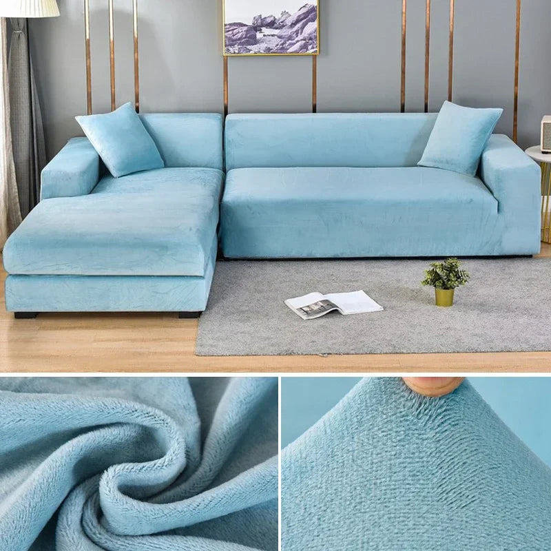 Premium Stretch Velvet Sofa Covers for Optimal Protection and Fit