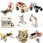 DIY Wooden Electric Toy Boat Kit – Create Your Own Educational Model