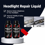 Headlight Restoration Fluid | Eliminates Yellowing | Instant Clarity | UV Protection