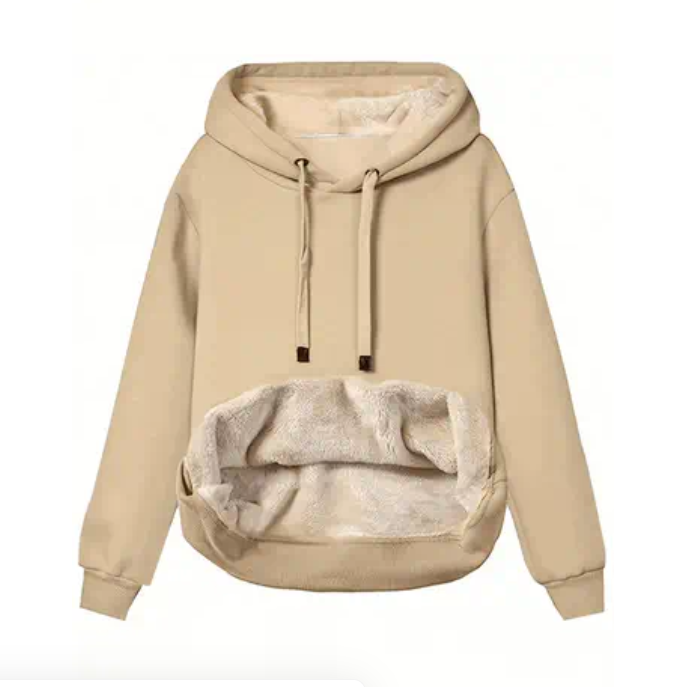 Fleece-Lined Hoodie