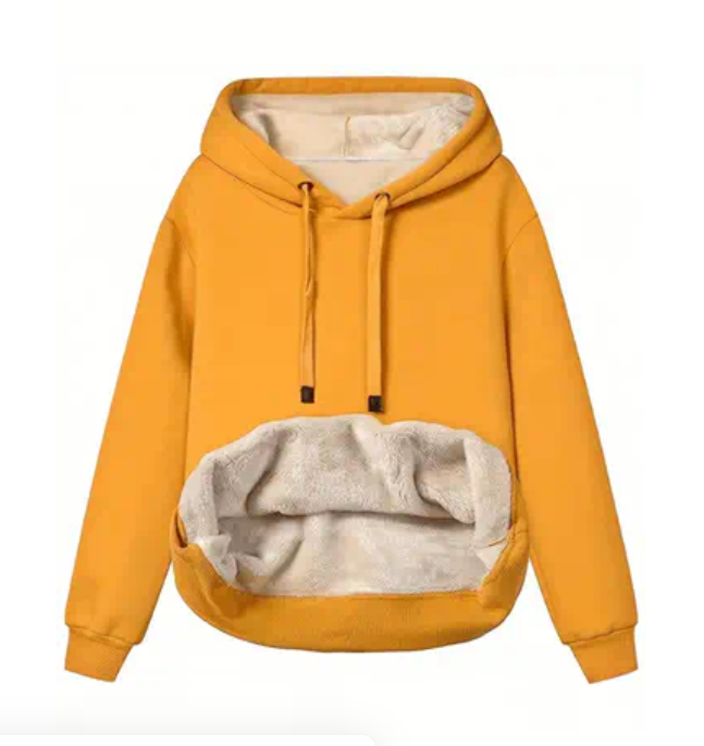 Fleece-Lined Hoodie