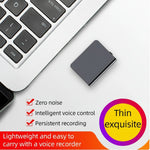 Compact Voice Recorder with Smart Voice Activation Technology