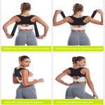 Adjustable Posture Corrector – Support for Back and Shoulders for Everyday Use