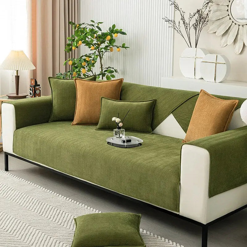 Non-Slip Sofa Cover for Enhanced Comfort and Stability