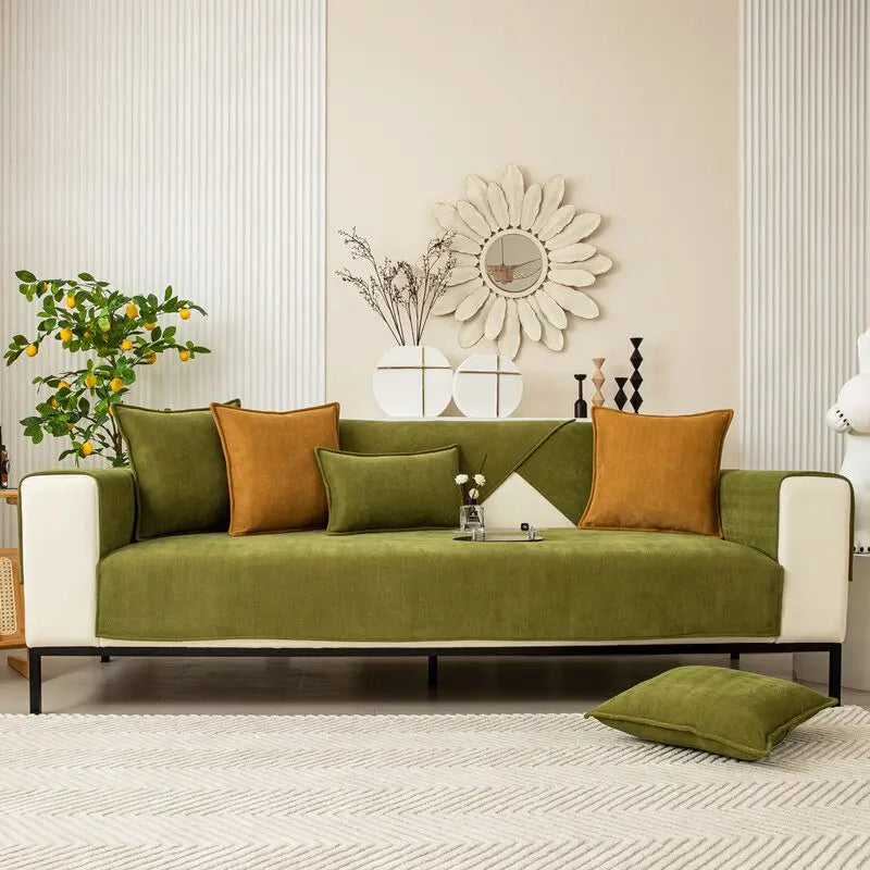 Non-Slip Sofa Cover for Enhanced Comfort and Stability