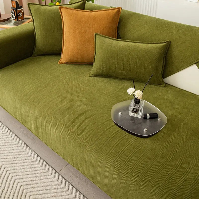 Non-Slip Sofa Cover for Enhanced Comfort and Stability