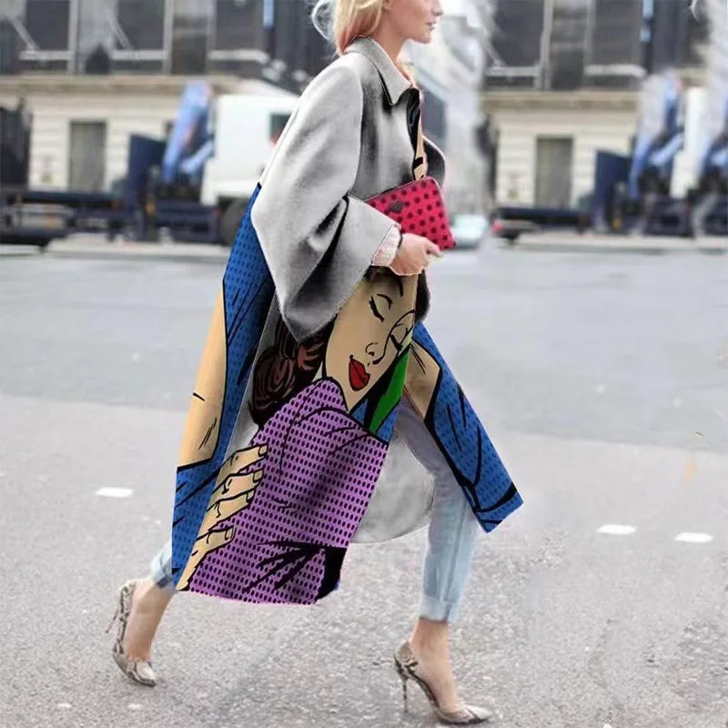 Chic Oversized Coat – Fashionable and Cozy for Every Event