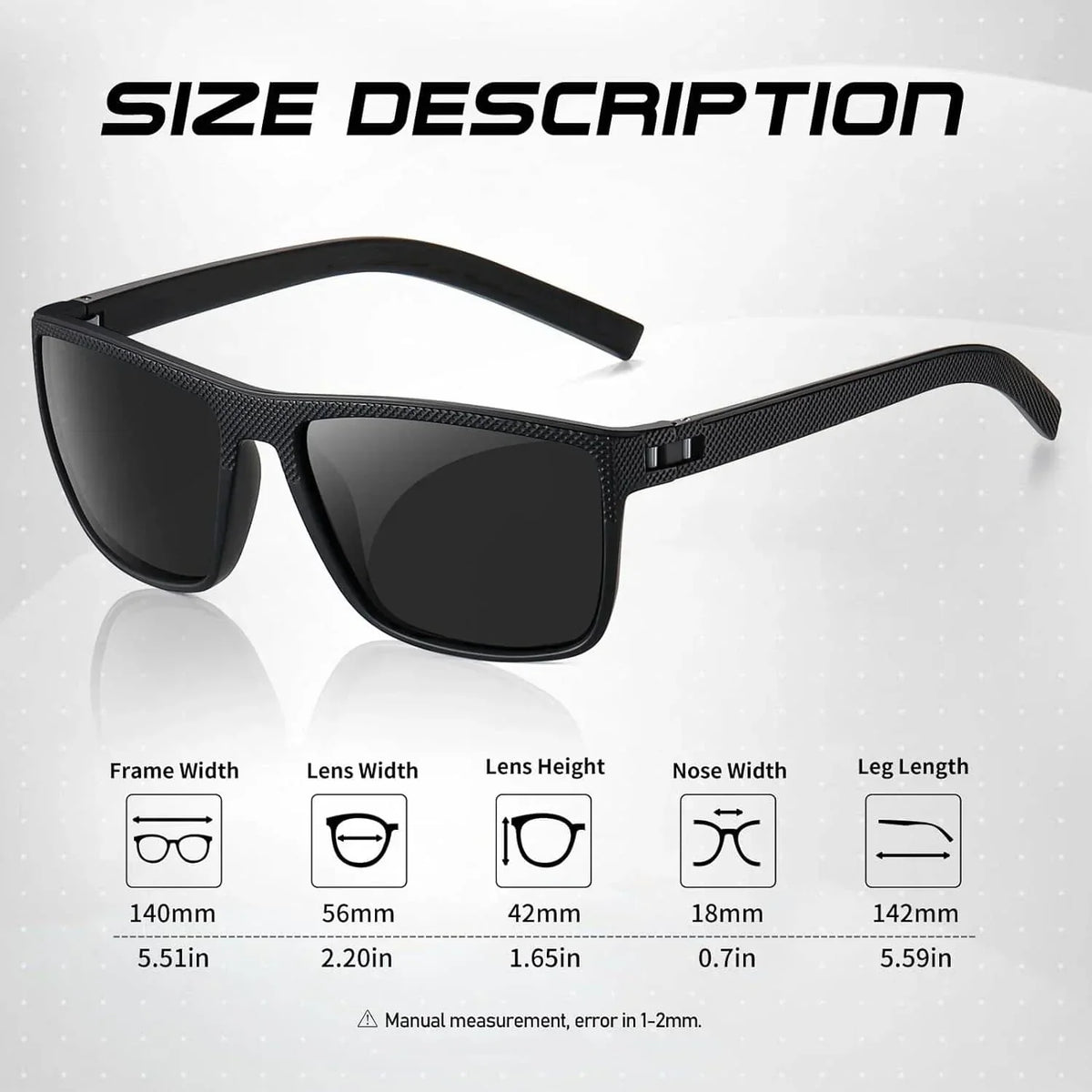 Polarized Sunglasses 3-Pack – Stylish and Protective