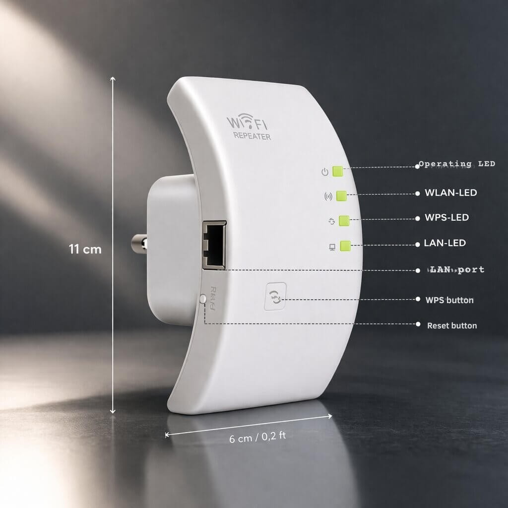 Signal Booster | Extended Range | Simple Plug and Play Setup