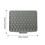 Flexible Heat Resistant BPA-Free Silicone Draining Mat