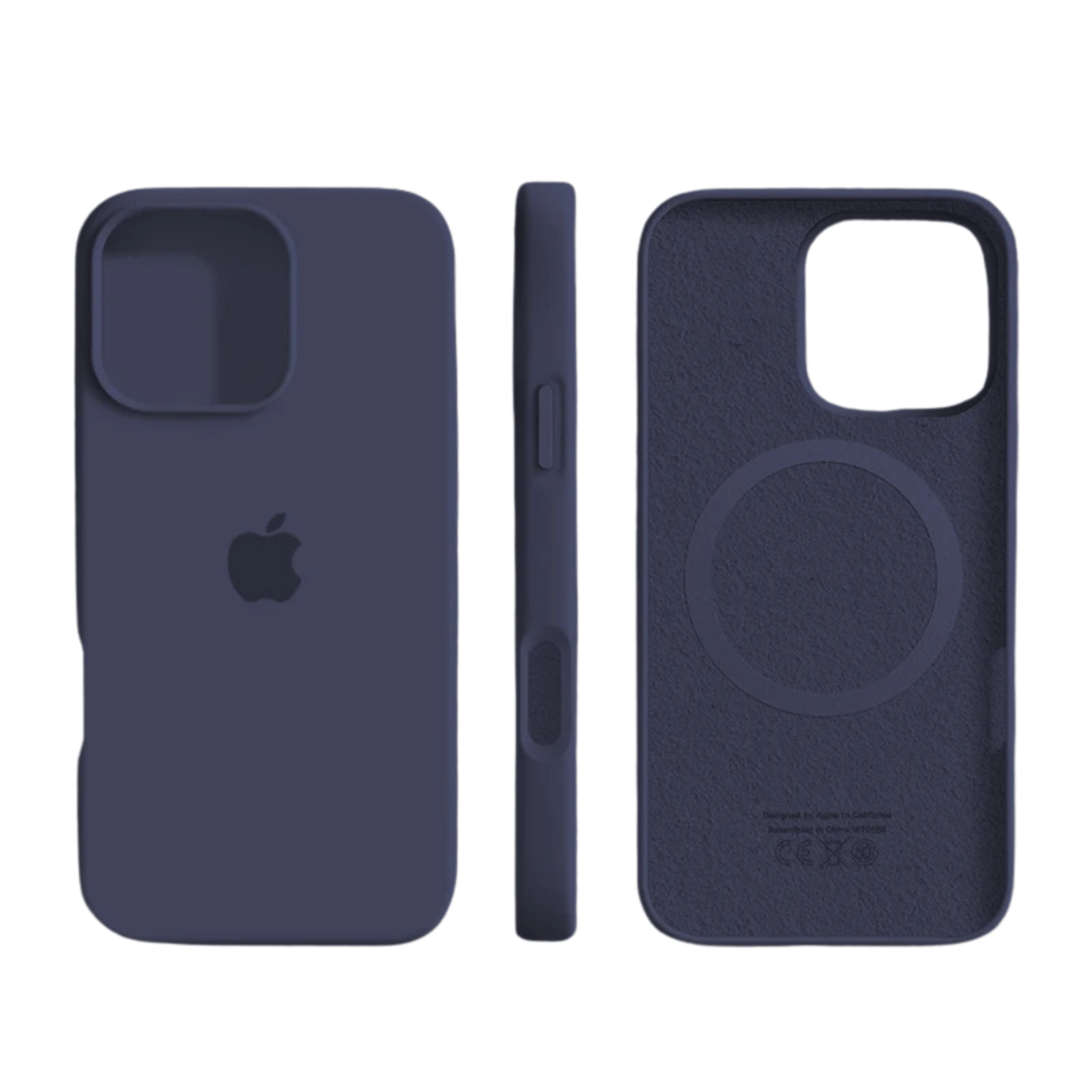 Premium MagSafe Compatible Thin Silicone Case for iPhone